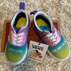 Toddler Size 7 Vans NEVER WORN New with tags